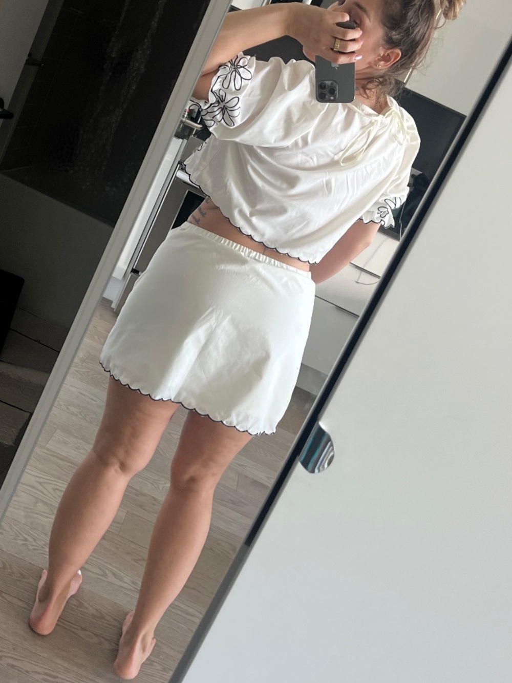Skirt set